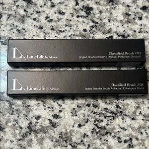 Black Classified Brush Set from Limelife by Alcone, new